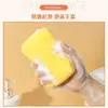 Esponja de baño tipo panal, de alta calidad, no suelta pelusa, bola de baño ultra suave, esponja exfoliante y ayuda para hacer espuma