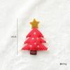 Decorações de Natal Transfronteiriças Feltro de Lã Pão de Gengibre Decoração de Árvore de Natal Enfeites Pendurados Artesanal DIY Decoração de Presente Guirlanda Cipó