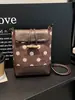 Bolso de gran capacidad para mujer para el día a día, nuevo y popular bolso de lona con lunares para primavera/verano 2026, bolso de hombro, bolso de mano, bolsa tote