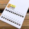 Amarrado anzol 50 cm acabado sub-linha duplo gancho isini Yidou Carp Hook manga dourada farpado gancho de pesca sub-linha gancho