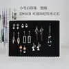 Marco de Fotos de Franela Tablero de Joyería de Perlas Accesorios de Almacenamiento de Aretes para el Hogar Estante de Exhibición de Joyería para Pulseras, Aretes, Collares