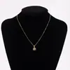 Collar Nuevo Estilo 2026 para Mujer, Cadena para Clavícula de Celebridad de Internet, Estilo Minimalista Ins, Collar con Colgante de Corona Simple y Lujoso Venta al por Mayor
