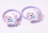 Lindos y brillantes accesorios para el cabello de poni Polly, lazo para el cabello, cuerda de goma para el cabello, cuerda para el cabello de dibujos animados para niñas, accesorios para el cabello con flequillo para niños