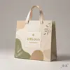 Vendas diretas de fábrica, em estoque, bolsas de compras e sacolas ecológicas coloridas feitas sob medida, atacado, designs personalizados baseados nas suas imagens recomendados