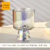 Copo de Cocktail de Vidro Espesso Simples Design de Pé Curto de Alta Qualidade Copo de Vinho KTV Vidro de Cerveja Preto Deslumbrante Copo de Whisky