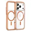 Adecuado para Funda de Teléfono Móvil Iphone17Promax, Succión Magnética con Airbag Transparente, Funda Protectora Anti-Caídas para Teléfono Móvil para Apple 17Pro
