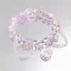 Pulsera Dulce de Cristal Cola de Pez para Mujer Ins Trendy Diy Hecha a Mano con Cuentas Lujo Ligero Todo Combinable Pulsera de Mejor Amigo para Estudiante