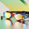 Ventas Directas de Fábrica Gafas de Natación Impermeables y Antivaho para Adultos Equipo de Natación de Silicona Gafas de Natación Galvanizadas Transfronterizas Venta al por Mayor