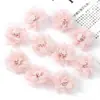 Em Estoque Flores Artificiais Rosa Flores Falsas Acessórios de Cabelo Hanfu Materiais DIY Flores de Casamento Arranjo de Cena Realista Flores de Seda
