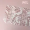 Decoração de Bolo de Aniversário Borda Estampada Vintage Gato Segurando Vovó Abençoada como Donghai Shoubi Nanshan Vestido de Panificação