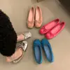 Primer Encuentro con los Zapatos Planos Estilo Ballet Francés para Mujer, Nuevo Modelo 2026, Mocasines de Boca Baja con Lazo, Suaves y Elegantes