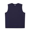 240g Marca de Moda para E-Commerce Color Sólido Deportiva para Hombre Camiseta sin Mangas Cuello Redondo Moda Urbana Juvenil Corte Holgado Diseño Estampado