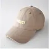Bordado de Letras Color Sólido Top Suave Gorra de Béisbol Unisex Moda de Pareja Tendencia Versátil Protección Solar Estilo Coreano Gorra de Pico