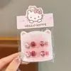 Adesivos de Unha Sanrio para Crianças, Arte de Unha Fofa e Divertida, Peças de Unha para Estudantes, Peças de Unha Doces, Unhas Vestíveis para Crianças