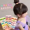 Elástico de cabelo infantil corda de cabelo para bebê cabeça de bola não machuca o cabelo anel de cabelo meninas acessórios de cabelo de alta elasticidade com rabo de cavalo