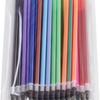 Caneta Gel Cor Matte Simples Pequena Fresca Alta Brilhança 0.5 Caneta Ponta Agulha Completa Material Escolar Estudante Popular na Internet Caneta para Diário