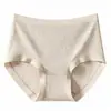 Ropa Interior Jacquard de Nuevo Estilo Nacional Chino de Cintura Alta para Mujer 10A Triángulo Antibacteriano en la Entrepierna Bragas de Triángulo Sin Costuras de Cintura Alta