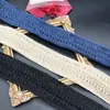 Nuevo Producto Cinta de Borde de Tela con Flecos de Algodón Trenzado Grueso de Doble Cara de 3 cm de Ancho Decoración