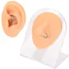 Piercing de Nariz em Aço Inoxidável 316 em Formato de Cruz com Zircônia, Argolas com Fecho Abre-Fecha, Piercings de Cartilagem da Orelha, Joias para Piercing, Venda Direta do Fabricante