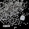 Acessórios de arte para unhas: Strass Mini com Costas Planas Zircônia Chanfrada, Strass Irregulares Empilhados em Forma de Gota d'Água Marquise Branco Transparente, Strass para Unhas Super Brilhantes