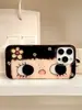 Funda para Teléfono Móvil de una Sola Capa con Chica de Ojos Grandes Adecuada para Iphone16Pomax Apple 15Pr 14 Estilo Nuevo 13 Dibujos Animados 12 Creación