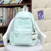 Mochila para estudiantes universitarias versátil estilo japonés ins estudiantes de preparatoria secundaria estudiantes de secundaria estrellas mochila de doble hombro mochila para estudiantes de secundaria mochila escolar