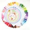 Procesamiento del Fabricante Bordado Elástico Juego 50 Hilo de Coser 100 Colores Hilo para Bordar Punto de Cruz Hilo de Bambú Bordado Elástico Juego de Bordado Mayoreo