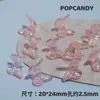 Cadena para Teléfono Celular Colgante para Coche Cadena de Cuentas Agujero Recto Mariposa de Hada Joyería Hecha a Mano Girly Materiales Accesorios Acrílico