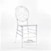 Silla de banquete de boda de PC transparente de cristal, silla Napoleón, silla de boda para exteriores, silla de plástico acrílico desmontable al por mayor