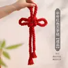 Nudo decorativo colgante para el Festival de Medio Otoño modelo nuevo 2026 cubierta para manija de puerta puerta de entrada decoración de sala de estar suministros colgante pequeño