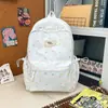 Mochila escolar para alunos do ensino fundamental II e universitários, design fofo de estrela, versátil, alto valor estético, modelo novo, mochila de grande capacidade para alunos do ensino fundamental e médio