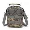 Bolsa de Ombro Leve para Montanhismo e Ciclismo com Camuflagem Militar para Uso Externo, Bolsa Mensageiro, Bolsa de Armazenamento Digital, Pequena Bolsa de Pendurar à Prova d'Água