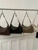 Bolso de Hombro Cruzado para Mujer con Estampado de Lichi Retro Coreano, Bolso de Mano Versátil y Elegante para el Trabajo