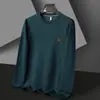 Sudadera Casual Redonda Popular para Hombre Otoño e Invierno 2025 Venta Directa de Fábrica Camiseta Térmica Redonda para Hombre Una Pieza Dropshipping