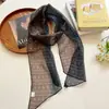 Nuevo Pañuelo Largo de Seda Vintage 2026 para Mujer, Estilo Delgado de Primavera y Verano, Elegante y Versátil, Pañuelo de Cuello de Alta Gama, Accesorio de Moda