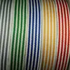 Vendas Diretas de Fábrica Fornecem Alças Largas para Bagagem, Alças Diagonais Coloridas Tecidas, Alças Cruzadas Listradas, Alças de Ombro