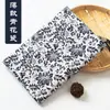 Tecido Azul Estampado Wuzhen Estilo Étnico Chinês Porcelana Azul Estamparia a Cera Toalha de Mesa Floral Pequeno Tecido de Algodão e Linho Liquidação
