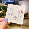 Pendientes Pequeños Chapados en Plata 925 para Estudiantes Mujeres, Sencillos y Delicados, Perfectos para Perforaciones de Oreja, Exquisitos y Lindos, Pendientes Versátiles para Usar Toda la Semana