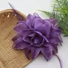 0374 Pasador de Flores y Plantas Europeo y Americano para Mujer Pasador Infantil Elegante Accesorios para el Cabello Flor para la Cabeza con Broche de Pluma Venta Directa