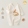 Ropa para Bebé, Categoría A, Estilo de Atar para Recién Nacido, Pelele Sin Costuras para Cuatro Estaciones, Ropa para Bebé de Algodón Puro, Ropa Infantil de Anyang