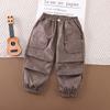 Pantalones de Niño Otoño Pantalones de Niño Primavera y Otoño Pantalones Casuales de Bebé Pantalones de Moda Nuevos para Otoño 2024