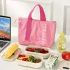 Bolsa de Almuerzo Dopamina para Oficinista Bolsa de Almuerzo de Gran Capacidad Bolsa Térmica Papel de Aluminio Engrosado Bolsa para Acampar al Aire Libre Picnic