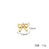 Pendente de Moda em Aço Titânio Exquisitamente Esculpido Colar com Banho a Vácuo de Ouro 18K Alta Retenção de Cor Pingente para Joias DIY de Aço Inoxidável
