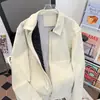 Chaqueta de cuero para hombre, abrigo corto casual, chaqueta biker de moda estilo coreano para primavera y otoño, moda masculina