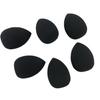 Esponja de Maquillaje Negra con Corte Oblicuo en Forma de Gota de Agua, Esponja Especial para Aplicación de Maquillaje, Se Expande al Mojarse con Agua, Esponja de Maquillaje sin Látex, Se Puede Usar Tanto Seca como Húmeda