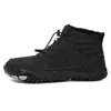 Botas de Nieve Transfronterizas de Punta Ancha para Hombres y Mujeres, Zapatos Barefoot de Caña Alta de Invierno, Impermeables y a Prueba de Frío, Zapatos Deportivos Casuales para Exteriores, Antideslizantes