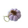 Colgante de Calabaza de Lana Tejido a Mano Transfronterizo Mini Regalo de Halloween Colgante de Llavero de Calabaza Tejido al Crochet