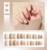 Celebridad de internet pegatinas de uñas postizas para usar uñas parche de uñas acabado parche de uñas parche de uñas removible fabricante de suministro de puesto