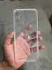 Adequado para capa de celular Infinix HOT 20I/X665E, capa macia de TPU totalmente transparente, material liso por dentro e por fora
