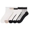 Calcetines de Encaje y Seda de Cristal para Mujer de Primavera y Verano, Calcetines Finos de Verano Absorbentes del Sudor y Transpirables para Mujer, Calcetines de Seda de Cristal Jk, Calcetines de Haining
